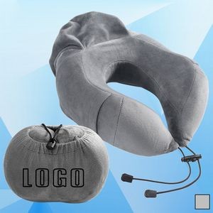 Collapsible Neck Pillow w/Carrying Pouch