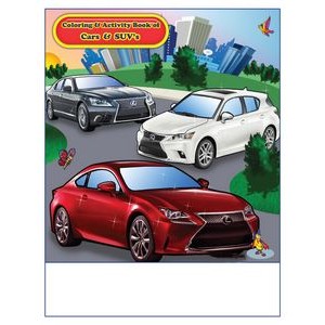 Lexus Imprintable Coloring and Activity Book