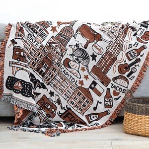 HD Custom Woven Tapestry Throws