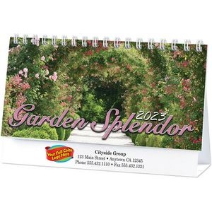 Full Colour Garden Splendor Desk Calendar
