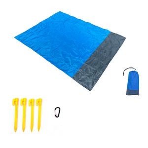 Folding Waterproof Outdoor Beach Blanket MOQ 50PCS