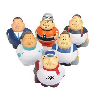 Custom Cartoon Character Squeeze Toy Stress Reliever