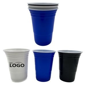 16 Oz Reusable Plastic Party Cup