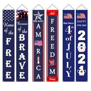 4th of July Patriotic Hanging Banners