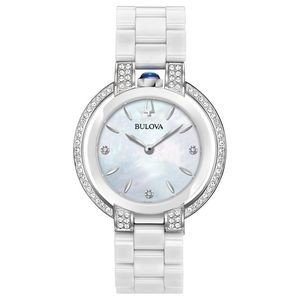 Bulova® Ladies Rubaiyat Ceramic Watch w/Bracelet