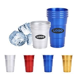 Recyclable Party Aluminum Cup 16oz