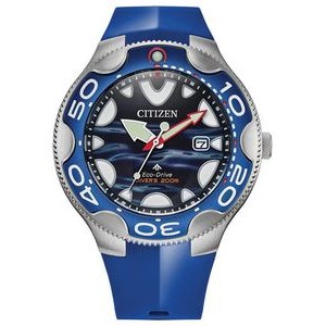 Citizen® Men's Promaster Orca Stainless Steel Bracelet Watch w/Blue Dial