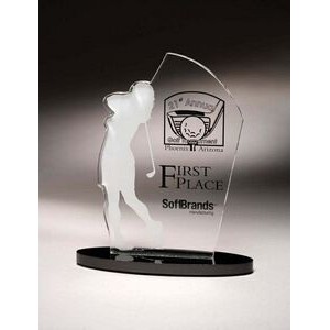 Female Golfer Sporting Silhouette Award (11