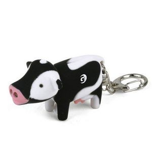 Kikkerland® Moo Cow Keychain