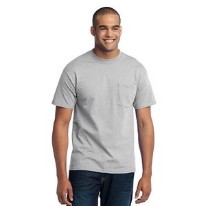 Port & Company® Men's Core Blend Pocket T-Shirt