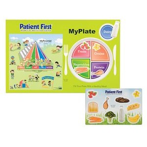 My Plate Healthy Eating Placemat Set w/Repo Sheet