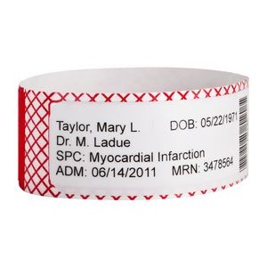 Tyvek® Adult Label Shield Wristband