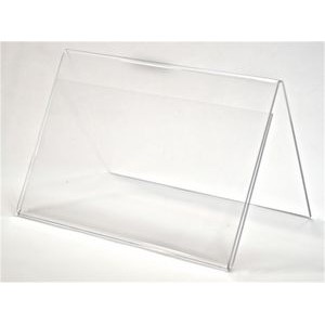 Single Sided Styrene Table tent (6"x4")