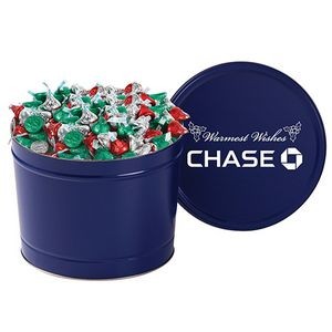 Hershey's® Holiday Kisses in 2 Gallon Tin
