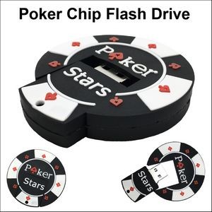 Poker Chip Flash Drive - 8 GB