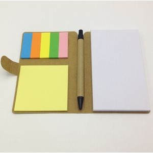 Personalized Notepads with Pen and sticky notes pads