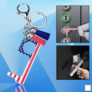 PPE Door Opener Closer No-Touch w/ Key Chain