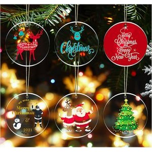 Acrylic Holiday Ornament Any Custom Shape