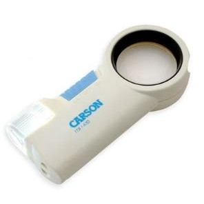 Carson® MagniFlash™ 11X Aspheric LED Lighted Magnifier & Flashlight