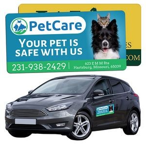 24 " X 18 " Magnetic Car Signs 30 Mil (Outdoor Safe)