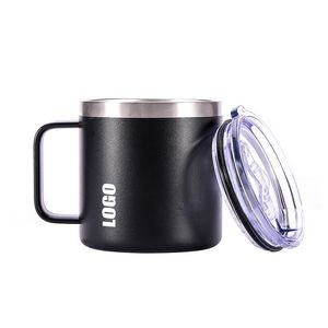 14 Oz Stainless Cups Mug With Slide Lid