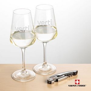 Swiss Force® Opener & 2 Cannes Wine - Silver