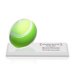 VividPrint™ Award - Northam Tennis/White 3"x7"