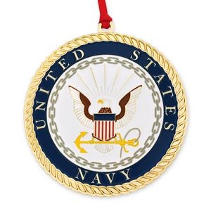 Officially Licensed Engravable U.S. Navy Ornament