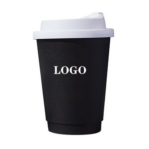 NS-LJ009 Coffee Cup With Lid 12 OZ