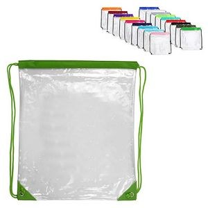 Clear Drawstring Backpack