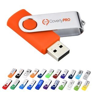 8 GB Swivel USB Flash Drive 2.0
