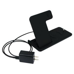 4-In-1 Wireless Charging Dock with Adapter