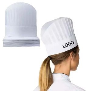 Disposable Nonwoven Chef's Dome Hat