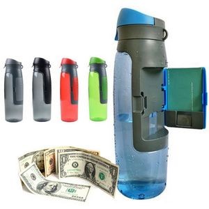 25oz Sports Water Bottle with Convenient Card Slot – Hydration and Essentials on the Go