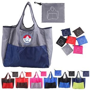 Medium Capacity Reusable Grocery Foldable Shopping Bag