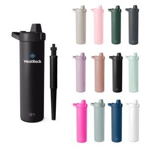 Simple Modern Mesa Water bottle W/ Filter Straw Lid 24 oz