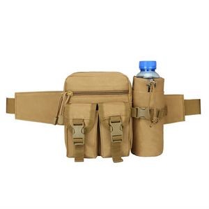 Tactical Waist Bag with Water Bottle Holder