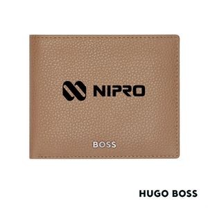 Hugo Boss® Classic Grained Wallet w/flap - Camel