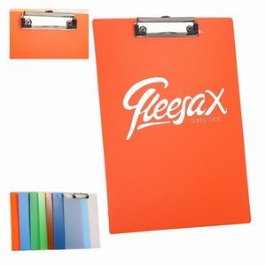 A4 Sturdy Plastic Clipboard With Metal Spring Clip