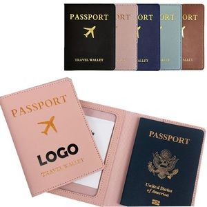 Stylish PU Leather Passport Holder for Travel