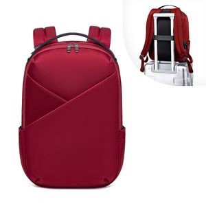 Lux & Nyx - 16" Daily Laptop Origami Backpack (Crimson)