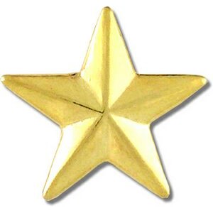 Beveled Star Lapel Pin