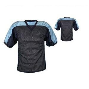 Youth Football Dazzle Cloth/ Pro-Weight Textured Mesh Jersey Shirt w/ Double Yoke