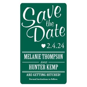 Save The Date Magnet | Rectangle | 2" x 3 1/2"