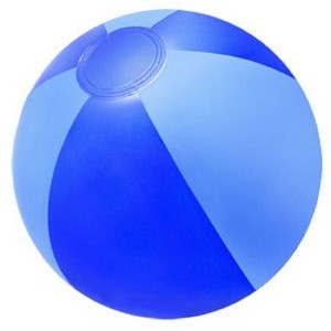 16" Inflatable Tone on Tone Blue Beach Ball