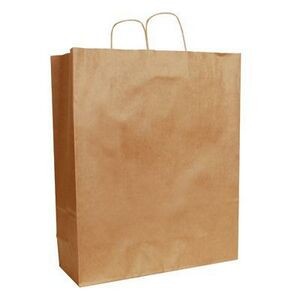 ECO Natural Kraft Shopping Bag (16"x6"x19.25")