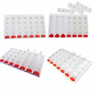 Pill Box with 28 Compartment