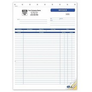 Large Shipping Invoice (3 Part)