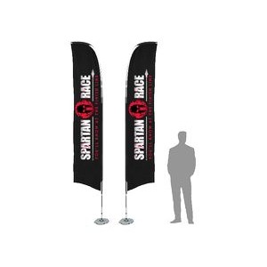 13ft Blade Flag w/ Double Sided Printing