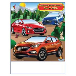 Hyundai Imprintable Coloring and Activity Book